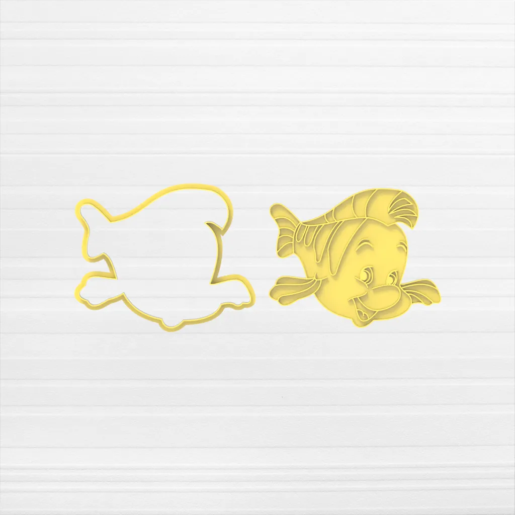 Flounder - La Sirenita - 6 CM