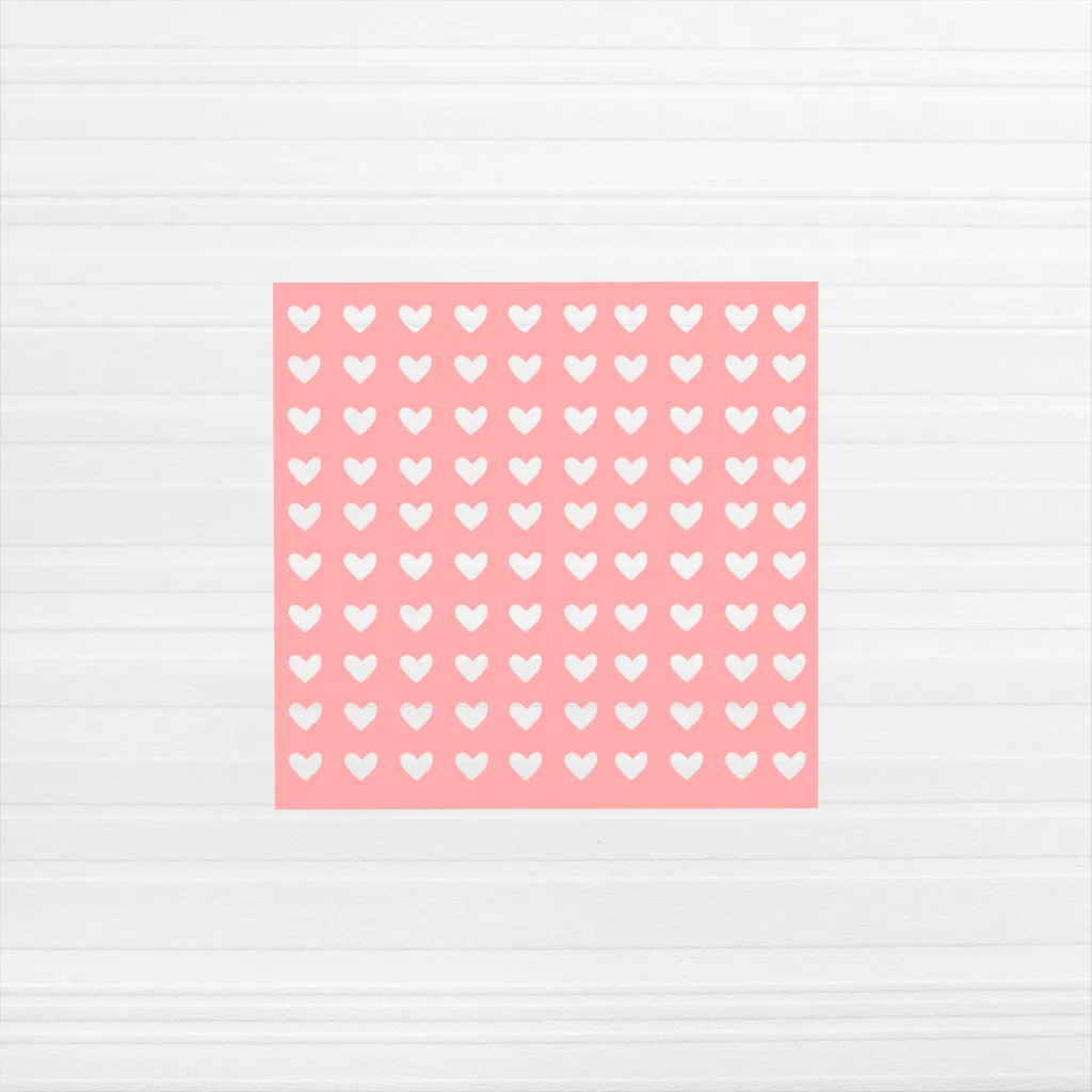 Stencils para Sprinkles/Texturizador Corazón