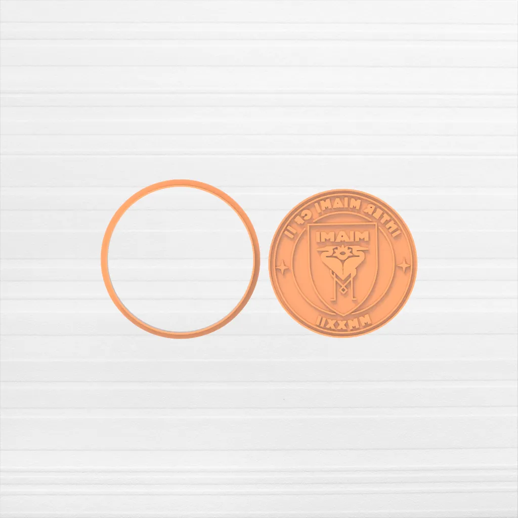 Logo Miami - 6 CM