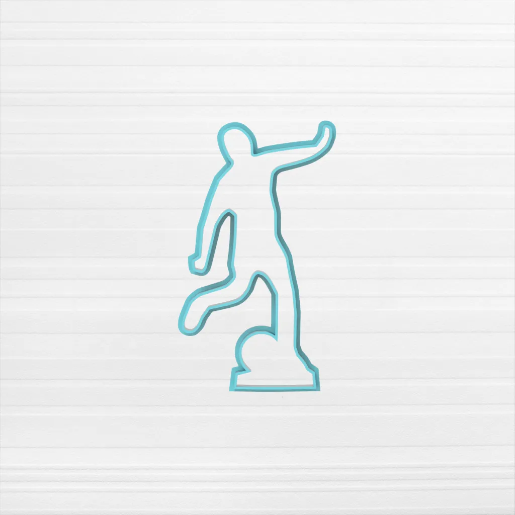Jugador Silueta - 6 CM