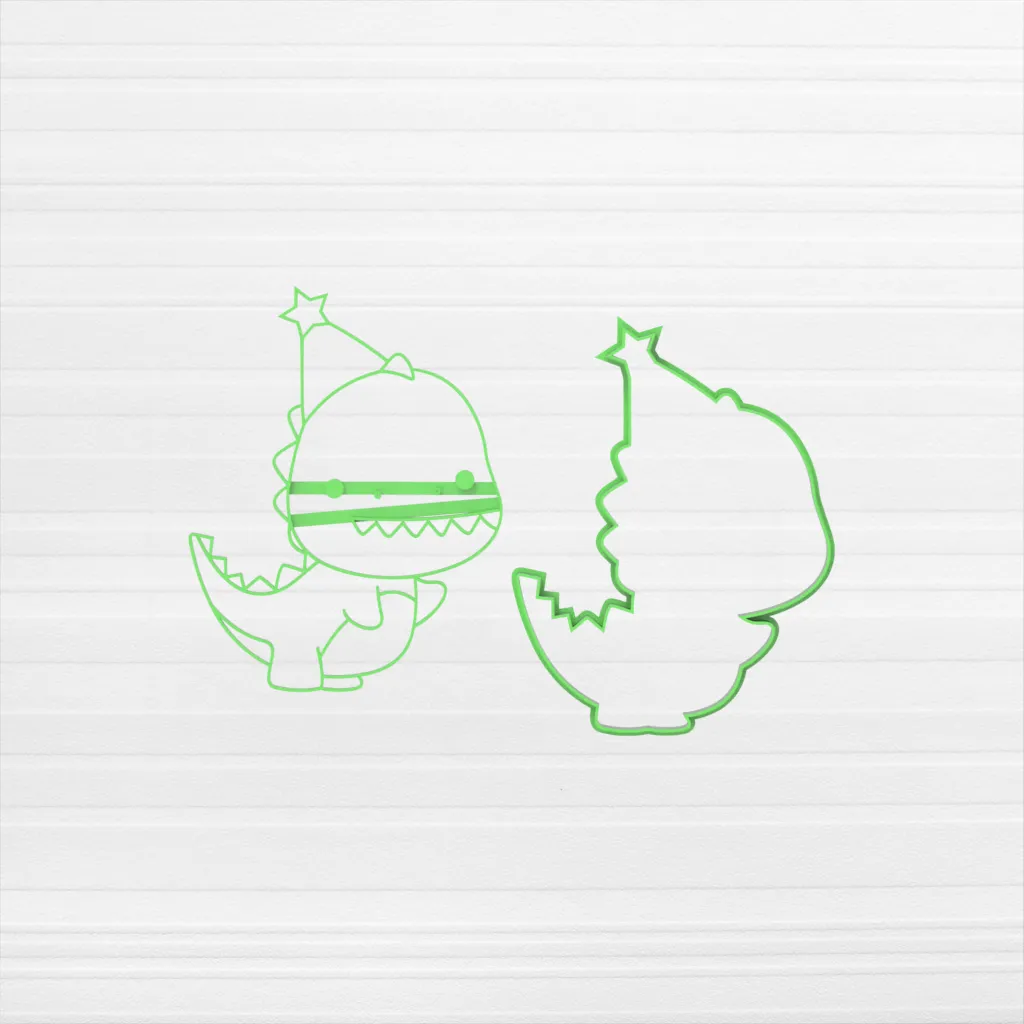 Dinosaurio con Bonete