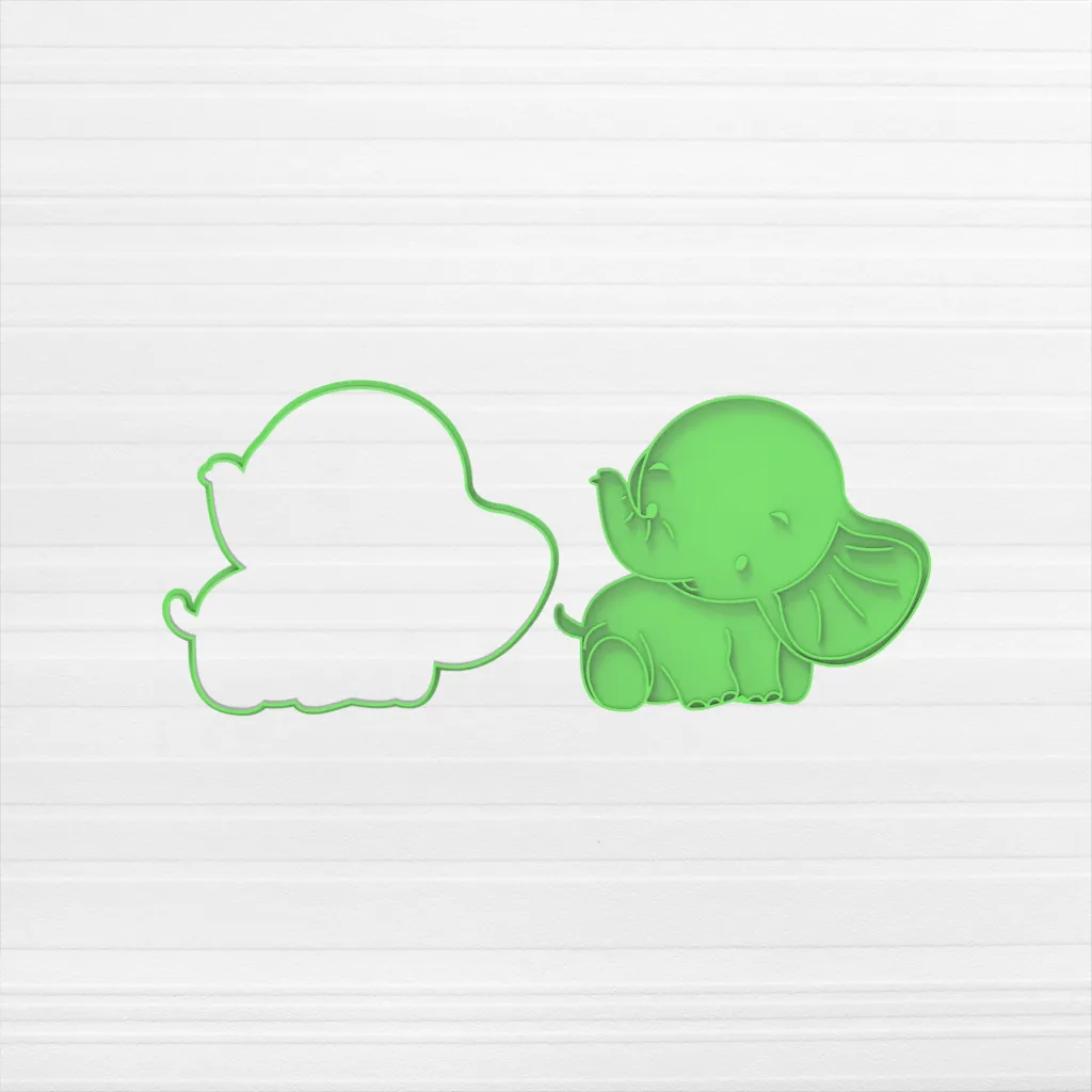 Elefante Dumbo - 6 CM