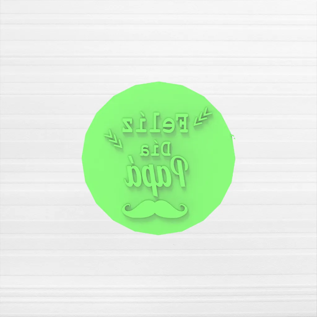 Sello Feliz Día Papá - Día del Padre
