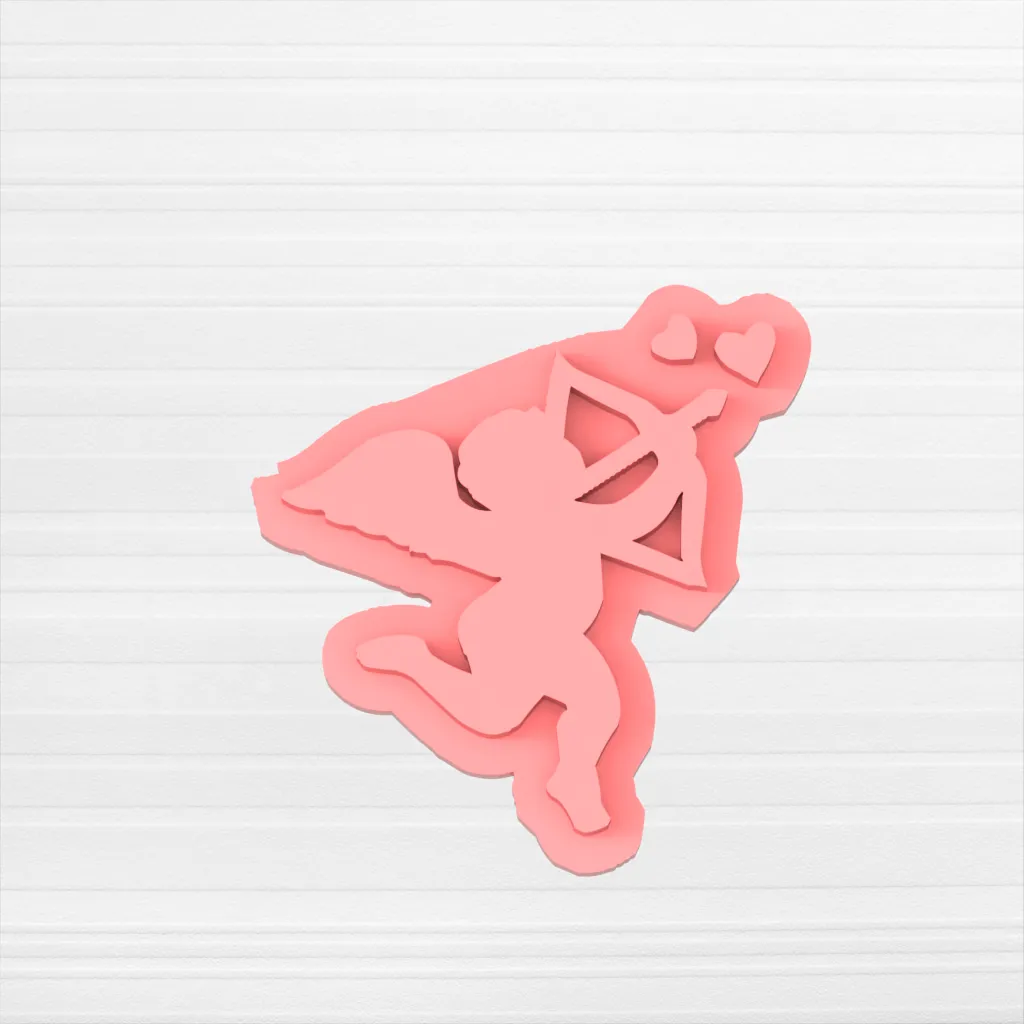 Sello Cupido - San Valentín - 6 CM