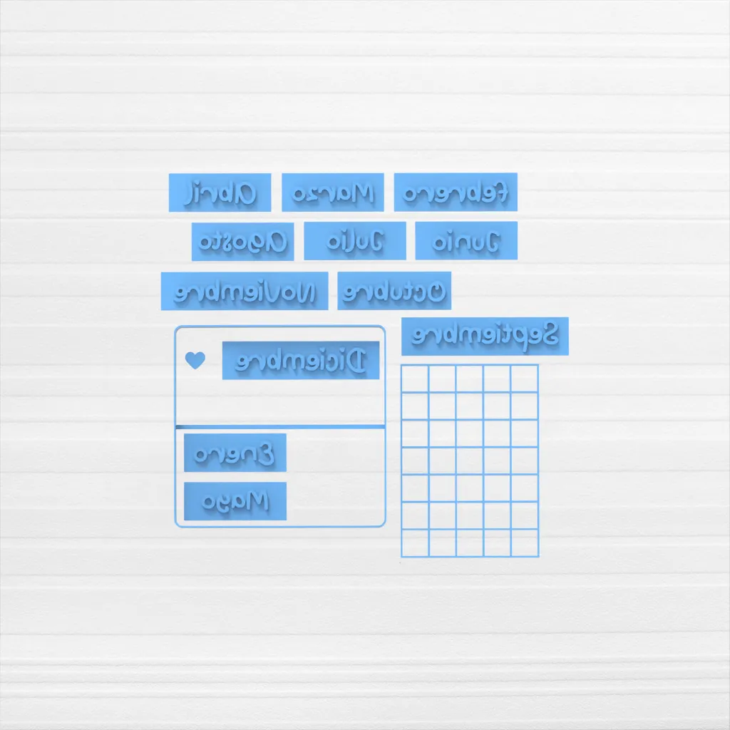 Calendario - San Valentín