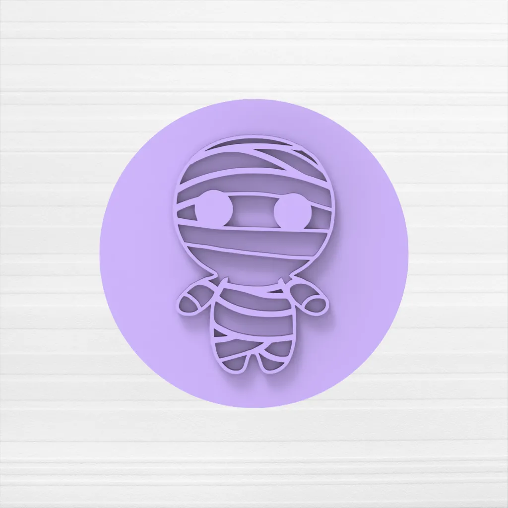 Sello Momia - Halloween - 6 CM